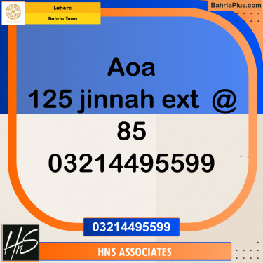 Residential Plot for Sale in Bahria Town, Lahore - (BP-209999)