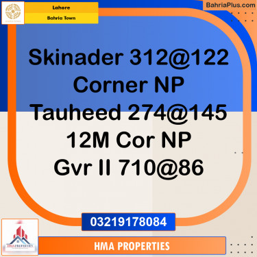 10 Marla Residential Plot for Sale in Bahria Town, Lahore - (BP-210507)