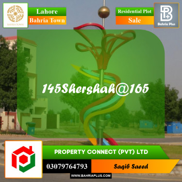 Residential Plot for Sale in Bahria Town, Lahore - (BP-210730)