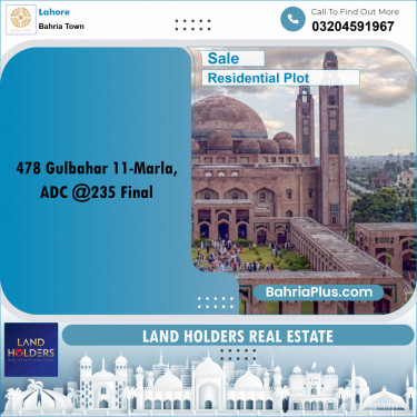 Residential Plot for Sale in Bahria Town, Lahore - (BP-210746)