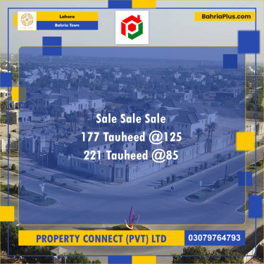 Residential Plot for Sale in Bahria Town, Lahore - (BP-211103)