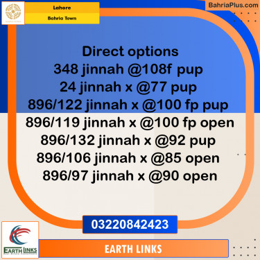 Residential Plot for Sale in Bahria Town, Lahore - (BP-211166)