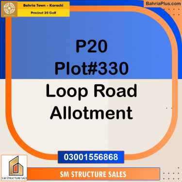 500 Sq. Yards Residential Plot for Sale in Precinct 20 Golf -  Bahria Town, Karachi - (BP-211186)