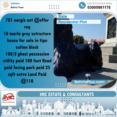 Residential Plot for Sale in Bahria Town, Lahore - (BP-211541)