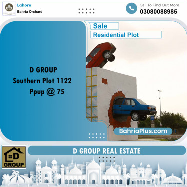 Residential Plot for Sale in Bahria Orchard, Lahore - (BP-211643)