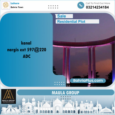 Residential Plot for Sale in Bahria Town, Lahore - (BP-212184)