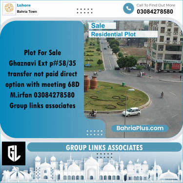 Residential Plot for Sale in Bahria Town, Lahore - (BP-212255)