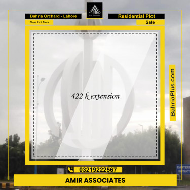 5 Marla Residential Plot for Sale in Phase 2 - K Block -  Bahria Orchard, Lahore - (BP-212633)