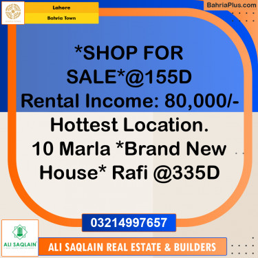 Residential Plot for Sale in Bahria Town, Lahore - (BP-213174)