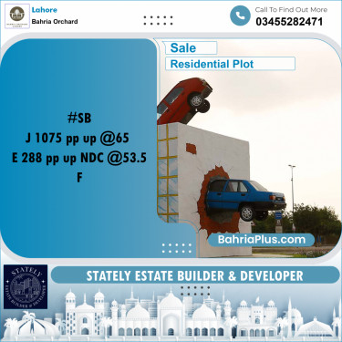 Residential Plot for Sale in Bahria Orchard, Lahore - (BP-213200)