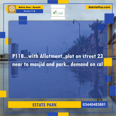 Residential Plot for Sale in Precinct 11-B -  Bahria Town, Karachi - (BP-213213)