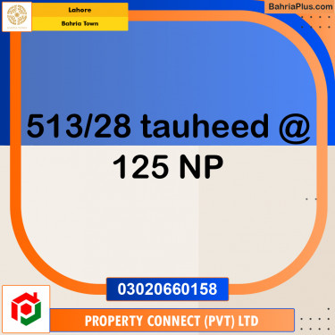 Residential Plot for Sale in Bahria Town, Lahore - (BP-213238)