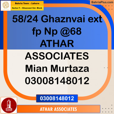 5 Marla Residential Plot for Sale in Sector F - Ghaznavi Ext. Block -  Bahria Town, Lahore - (BP-214185)