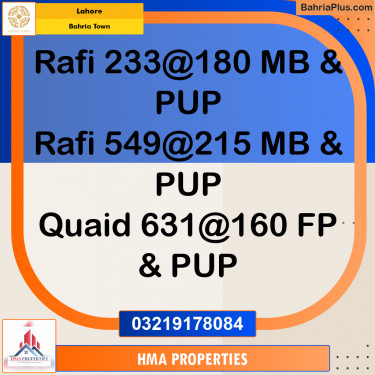 10 Marla Residential Plot for Sale in Bahria Town, Lahore - (BP-214225)