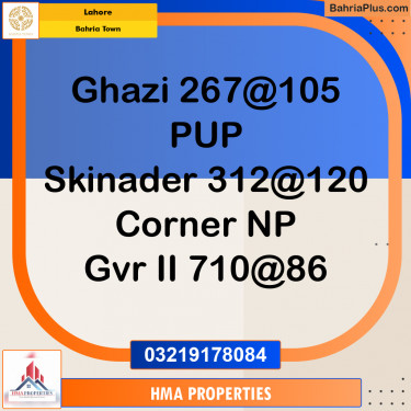 10 Marla Residential Plot for Sale in Bahria Town, Lahore - (BP-214227)