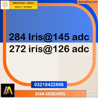 10 Marla Residential Plot for Sale in Sector C - Iris Block -  Bahria Town, Lahore - (BP-214335)