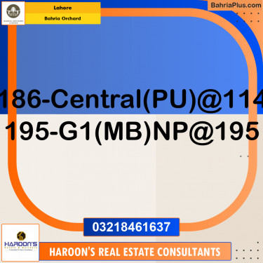 Residential Plot for Sale in Bahria Orchard, Lahore - (BP-214431)