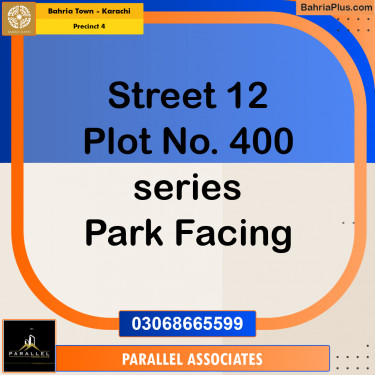 500 Sq. Yards Residential Plot for Sale in Precinct 4 -  Bahria Town, Karachi - (BP-214768)