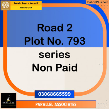 125 Sq. Yards Residential Plot for Sale in Precinct 26A -  Bahria Town, Karachi - (BP-214783)