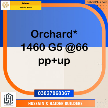 Residential Plot for Sale in Bahria Town, Lahore - (BP-215566)