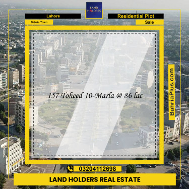 Residential Plot for Sale in Bahria Town, Lahore - (BP-215718)