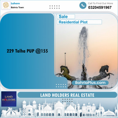 Residential Plot for Sale in Bahria Town, Lahore - (BP-215773)