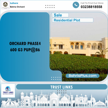 Residential Plot for Sale in Bahria Orchard, Lahore - (BP-218307)