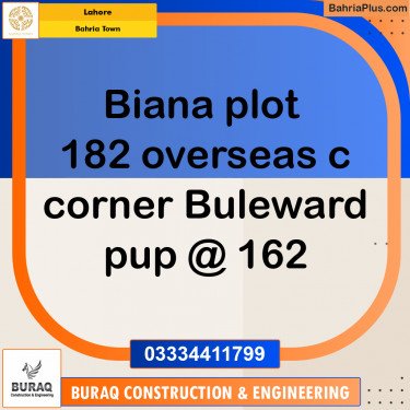 Residential Plot for Sale in Bahria Town, Lahore - (BP-218329)