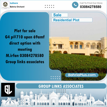 Residential Plot for Sale in Bahria Orchard, Lahore - (BP-218388)