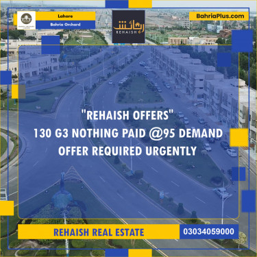 Residential Plot for Sale in Bahria Orchard, Lahore - (BP-218593)