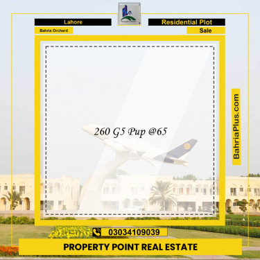 Residential Plot for Sale in Bahria Orchard, Lahore - (BP-218616)