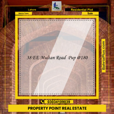 Residential Plot for Sale in Bahria Town, Lahore - (BP-218618)