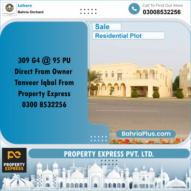 Residential Plot for Sale in Bahria Orchard, Lahore - (BP-218748)