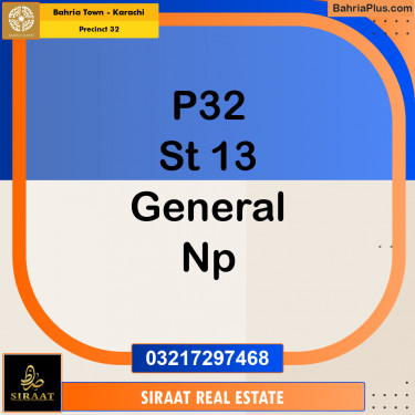 250 Sq. Yards Residential Plot for Sale in Precinct 32 -  Bahria Town, Karachi - (BP-218825)
