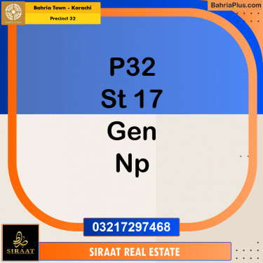 250 Sq. Yards Residential Plot for Sale in Precinct 32 -  Bahria Town, Karachi - (BP-218826)