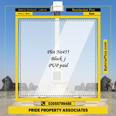 8 Marla Residential Plot for Sale in Phase 2 - J Block -  Bahria Orchard, Lahore - (BP-218993)