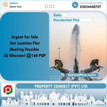Residential Plot for Sale in Bahria Town, Lahore - (BP-219105)
