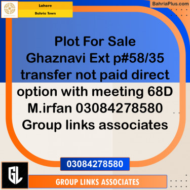 Residential Plot for Sale in Bahria Town, Lahore - (BP-219169)