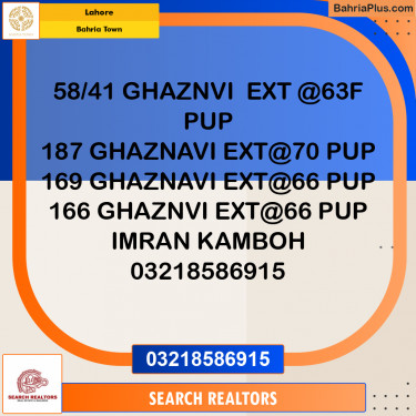 Residential Plot for Sale in Bahria Town, Lahore - (BP-219273)