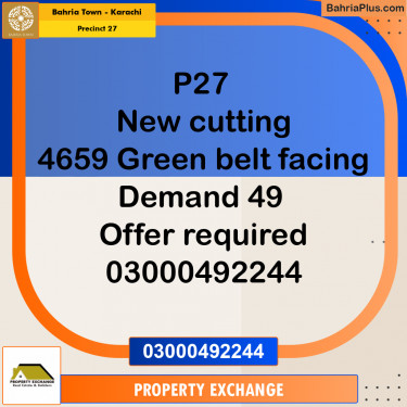 125 Sq. Yards Residential Plot for Sale in Precinct 27 -  Bahria Town, Karachi - (BP-219773)