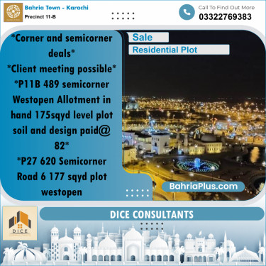 125 Sq. Yards Residential Plot for Sale in Precinct 11-B -  Bahria Town, Karachi - (BP-219929)