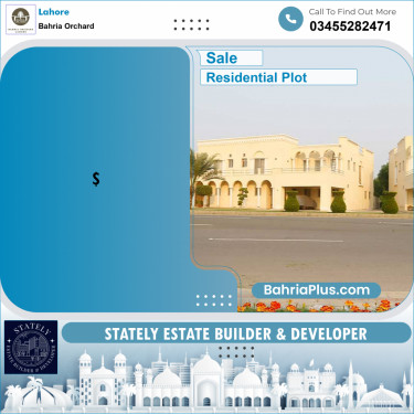 Residential Plot for Sale in Bahria Orchard, Lahore - (BP-220495)