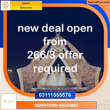 Residential Plot for Sale in Bahria Town, Lahore - (BP-220606)