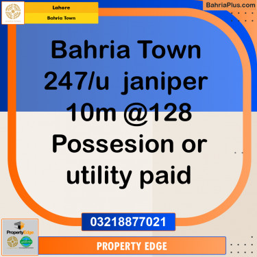 Residential Plot for Sale in Bahria Town, Lahore - (BP-220847)