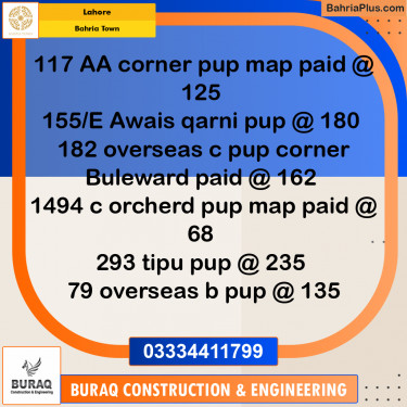 Residential Plot for Sale in Bahria Town, Lahore - (BP-221071)