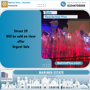 125 Sq. Yards Residential Plot for Sale in Precinct 62 -  Bahria Town, Karachi - (BP-221118)