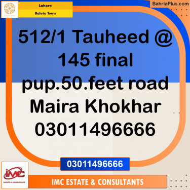 Residential Plot for Sale in Bahria Town, Lahore - (BP-221611)
