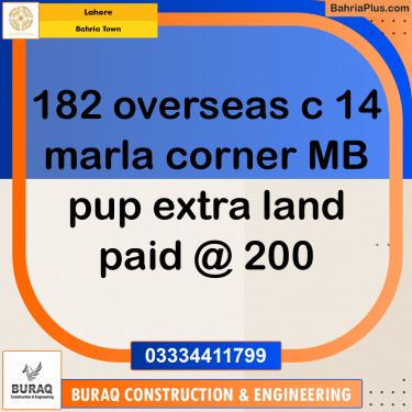 Residential Plot for Sale in Bahria Town, Lahore - (BP-221825)