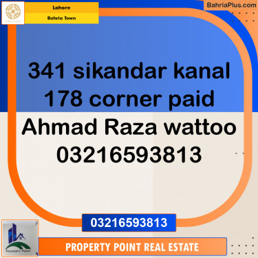 Residential Plot for Sale in Bahria Town, Lahore - (BP-222312)