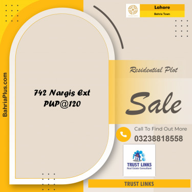 Residential Plot for Sale in Bahria Town, Lahore - (BP-222651)